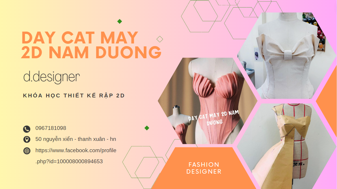 Trang chủ - KHÓA HỌC 2D PATTERN MAKING – KỸ THUẬT DỰNG RẬP TRÊN BỀ MẶT ...